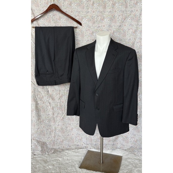 Hart Schaffner Marx Gold Trumpeter 2 Button 2 Piece Suit...